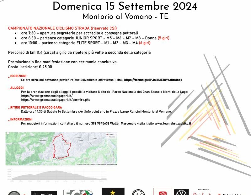 15 settembre 2024 CN Ciclismo