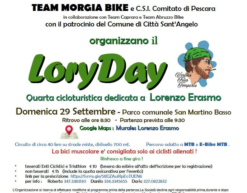 29 Settembre LoryDay 2024